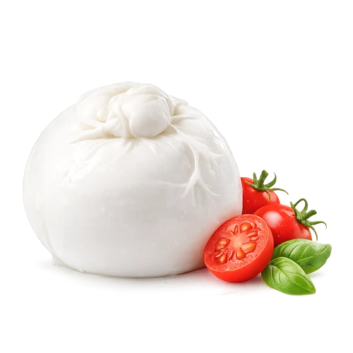 Italienischer Büffelmozzarella mit saftigen Cherry-Tomaten